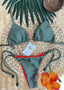 Aria Reversible Triangle Top + Cheeky Tie Bikini Bottoms