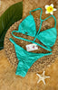 Olivia Fixed T-Back Top + Cheeky Bikini Bottoms