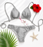 Viviana Brazilian Triangle Top + Classic Bottoms - Handmade in Brazil