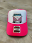 Pink Volkswagen Coco Bus Trucker Hat