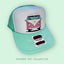 Pink VW Bus Logo Trucker Hat