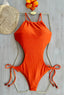 Lala Cutout One Piece + Side ties and Classic Coverage Bottom