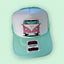 Pink VW Bus Logo Trucker Hat