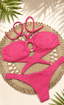 Pia Bandeau Top + Full Moon Thong Bottoms