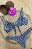 Stella Underwire Pattern Top + Full Moon Thong Bikini Bottoms